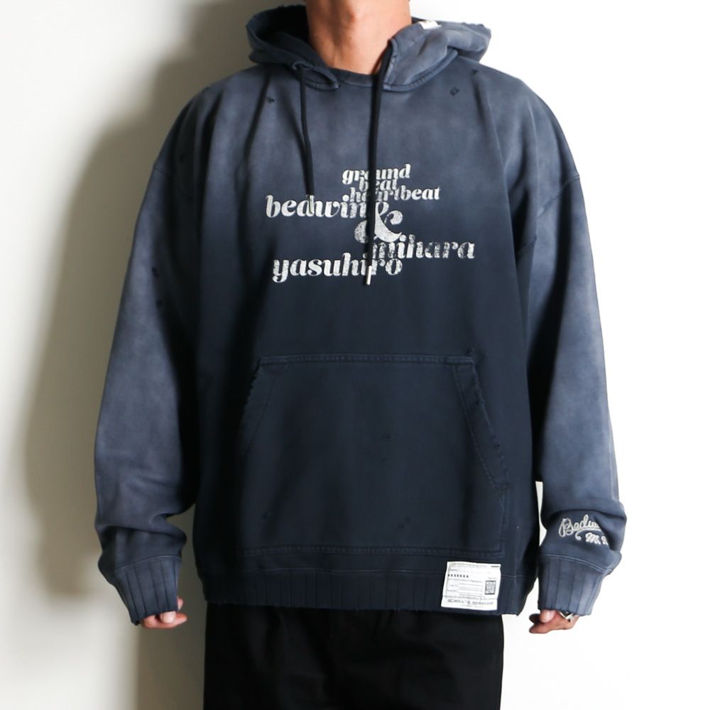 BEDWIN & THE MMY / Photo Print Hoodie / フォト プリント フーディー / C15HD022