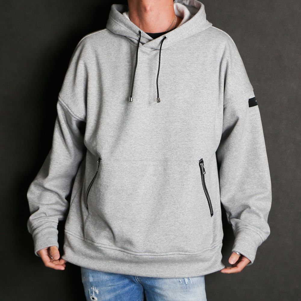 shaggy fleece rib thermal Hoodie / ヒートリブサーマル パーカー / RC18-C-003