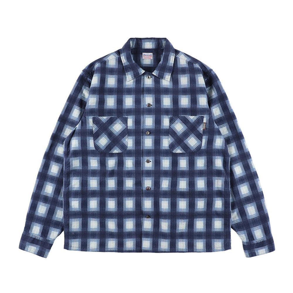 SD Print Flannel Check Shirt / フランネルシャツ / SHOLC300
