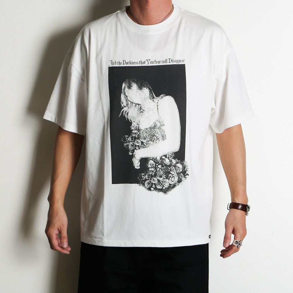 “SWEET SMILE” Tee T/C - WHITE / グラフィック Tシャツ / G16TS096