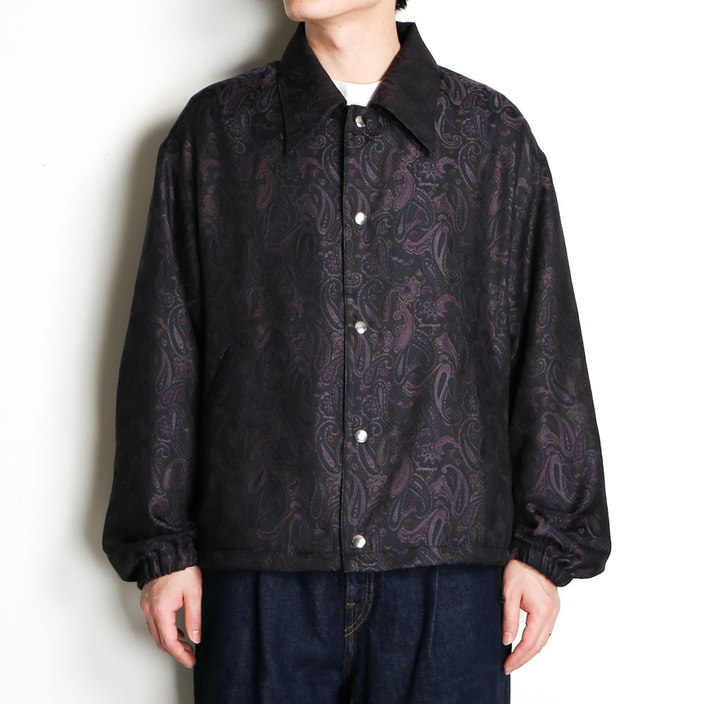 superNova. - Coach jacket - Jacquard / コーチジャケット ペイズリー 