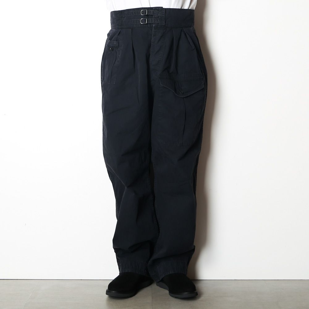 GURKHA TROUSERS - BLK / 2026AW-PT4-YT