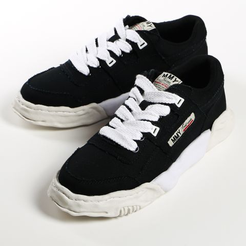 "PARKER" original sole canvas Low-Top sneaker / A08FW704