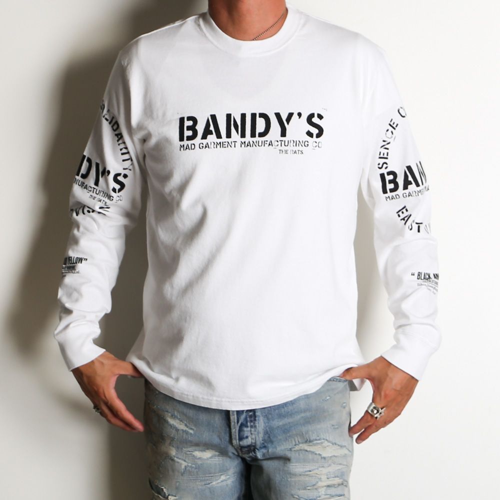 STAMP LOGO L/S TEE - WHITE / Tシャツ / 24'RTC-0802