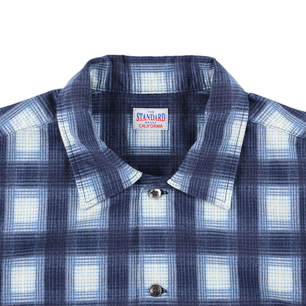SD Print Flannel Check Shirt / フランネルシャツ / SHOLC300