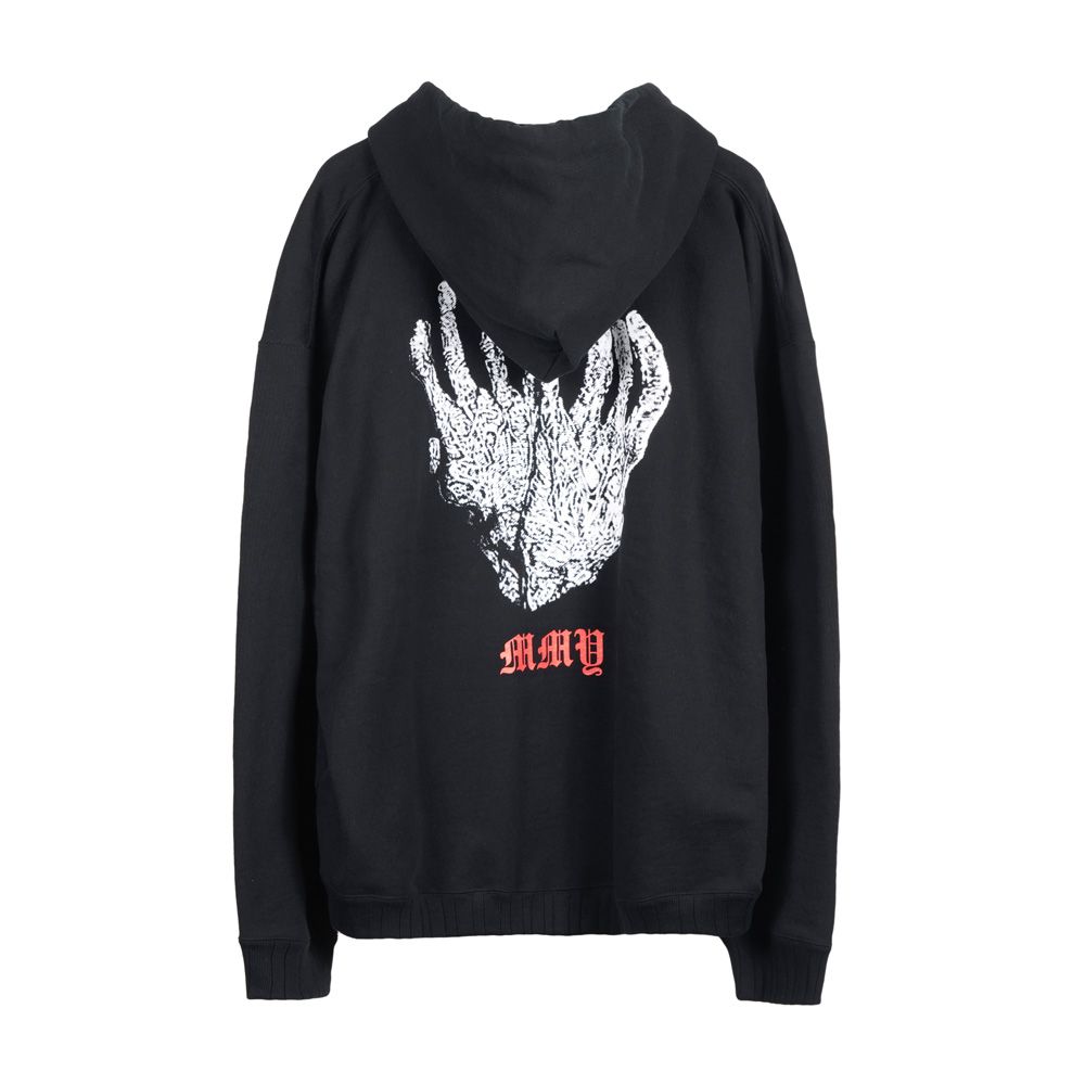 MASSES × Maison MIHARA YASUHIRO / HANDS PRINT HOODIE MMY - BLACK / プルオーバー パーカー / C15HD045