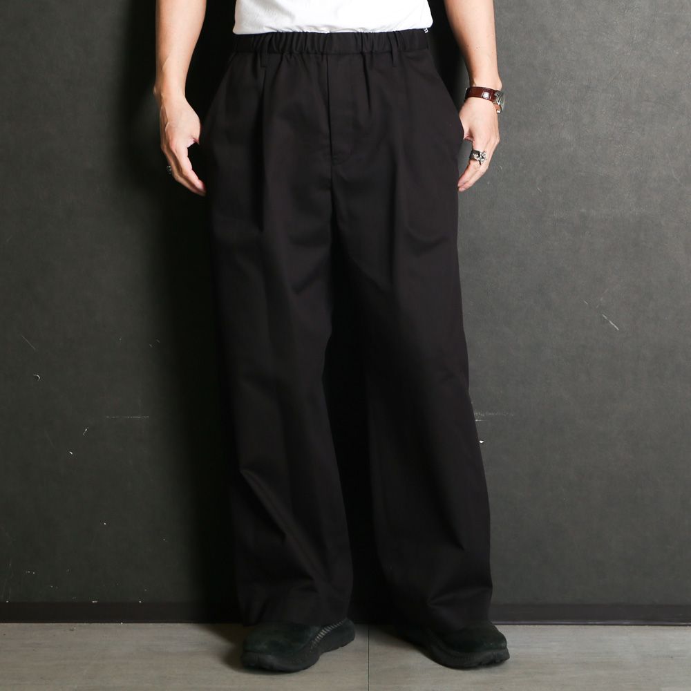 Wide easy pants - Lyocell chino / ワイドイージーパンツ - リヨセルチノ / SN-609A