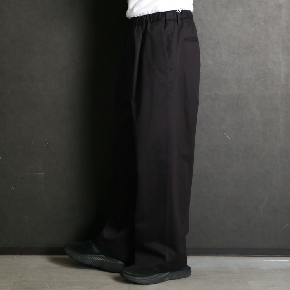 Wide easy pants - Lyocell chino / ワイドイージーパンツ - リヨセルチノ / SN-609A