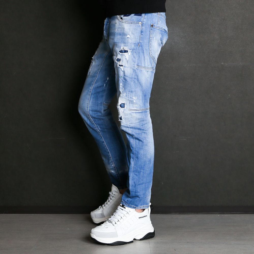 DSQUARED2 - 【ラスト1点-サイズ42】 Tidy Biker Jean / タイディ ...