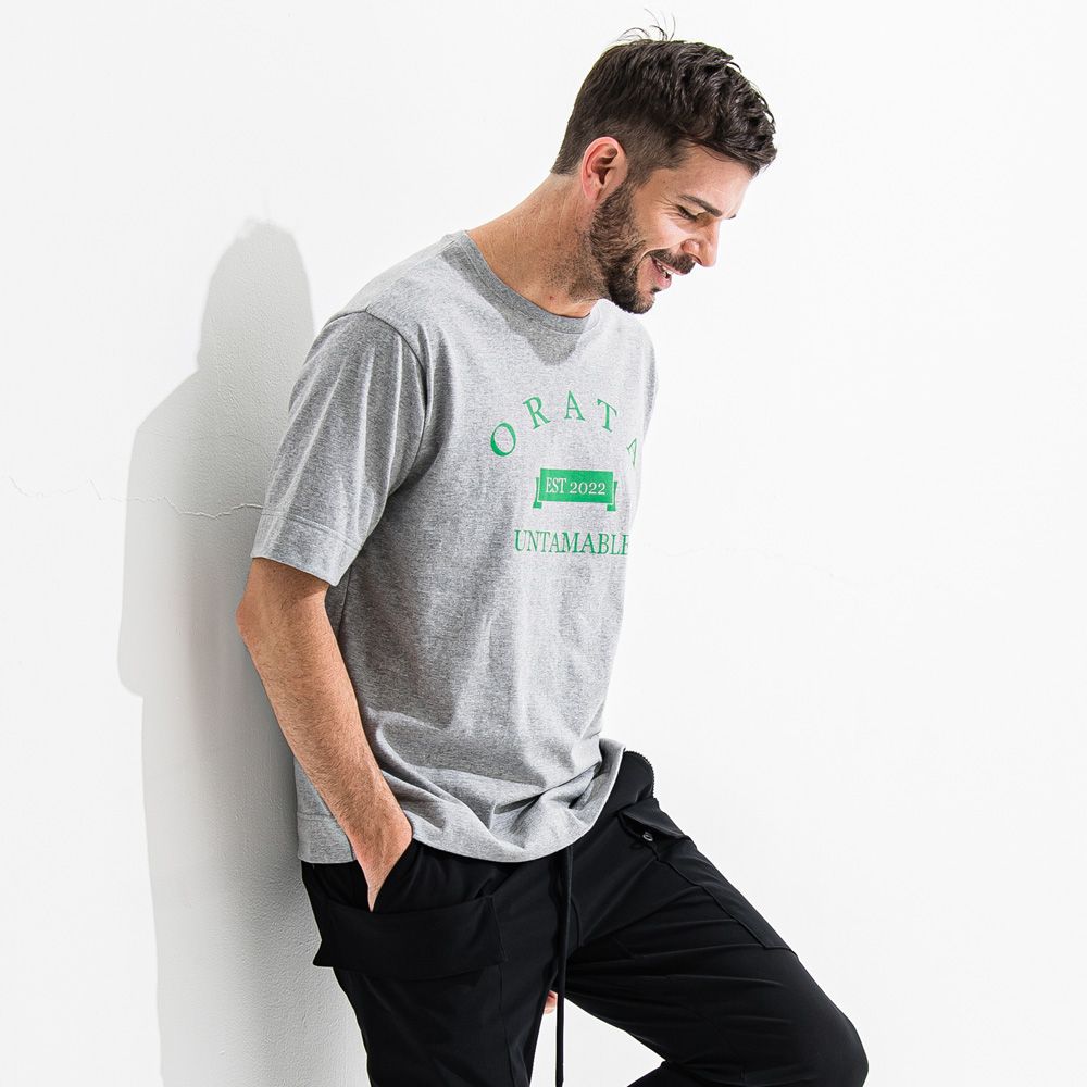 vintage college crew T / オーバーサイズ カレッジTシャツ / OR2-T-001