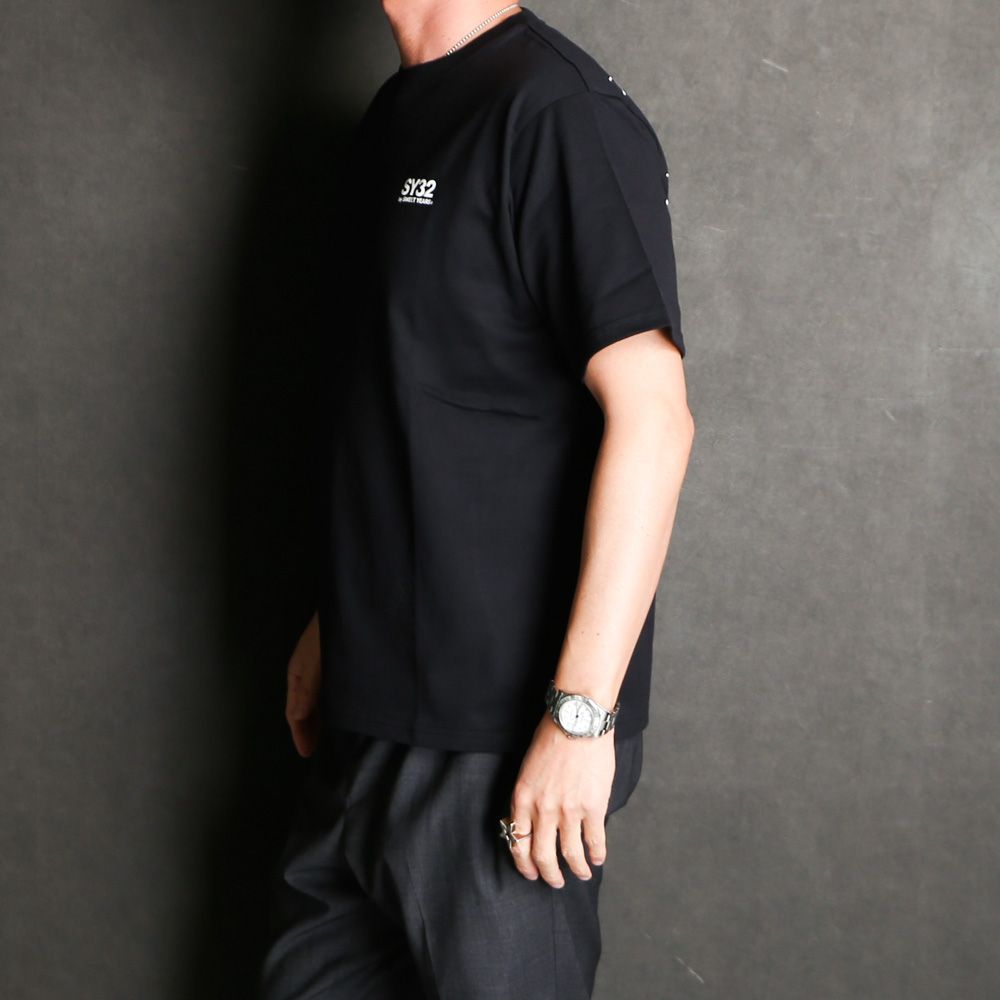 国内発送【SY32 by SWEETYEARS】BACK SLASH BIG LOGO TEE BACK SLASH BIG LOGO TEE | TOPS | 【公式】SY32 by SWEET YEARS