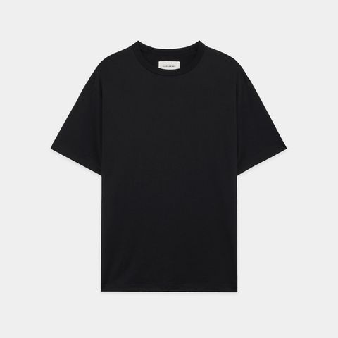 NEW RELAXED FIT Tee - BLACK / オーガニックGIZA 70/2天竺 - ニューリラックスドフィットTee / A26B08CS01B