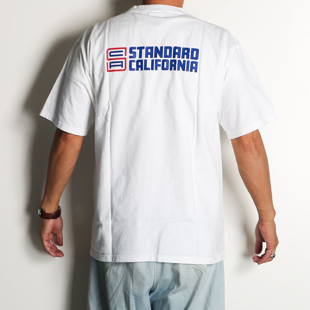 SD Heavyweight Jeff Logo T - White / Tシャツ / TSOAK100
