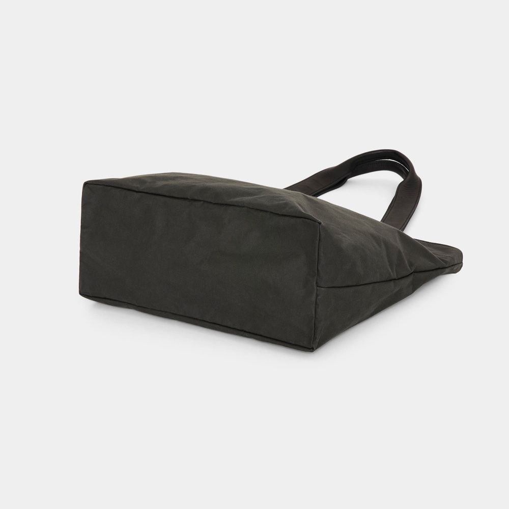 TOTE BAG - DARK SAGE / オーガニックコットン ヘビーオールウェザークロス - トートバッグ / A26A92AC02C