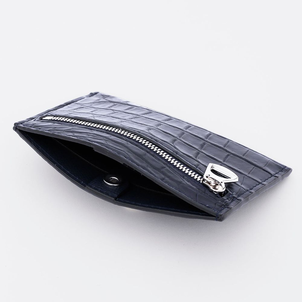 CRISTY SMART CARD WLT / AI CROCO / INDIGO / ITTI-WLT-013-CRC-AI