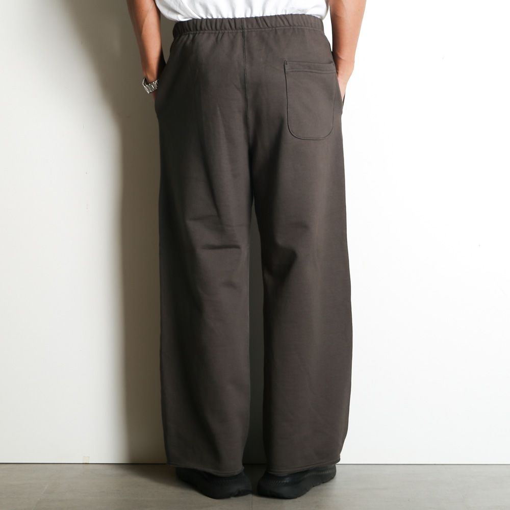 GYM PANTS - CHARCOAL / オーガニックコットンヘビー吊裏毛 - ジムパンツ / A25D03PT01C