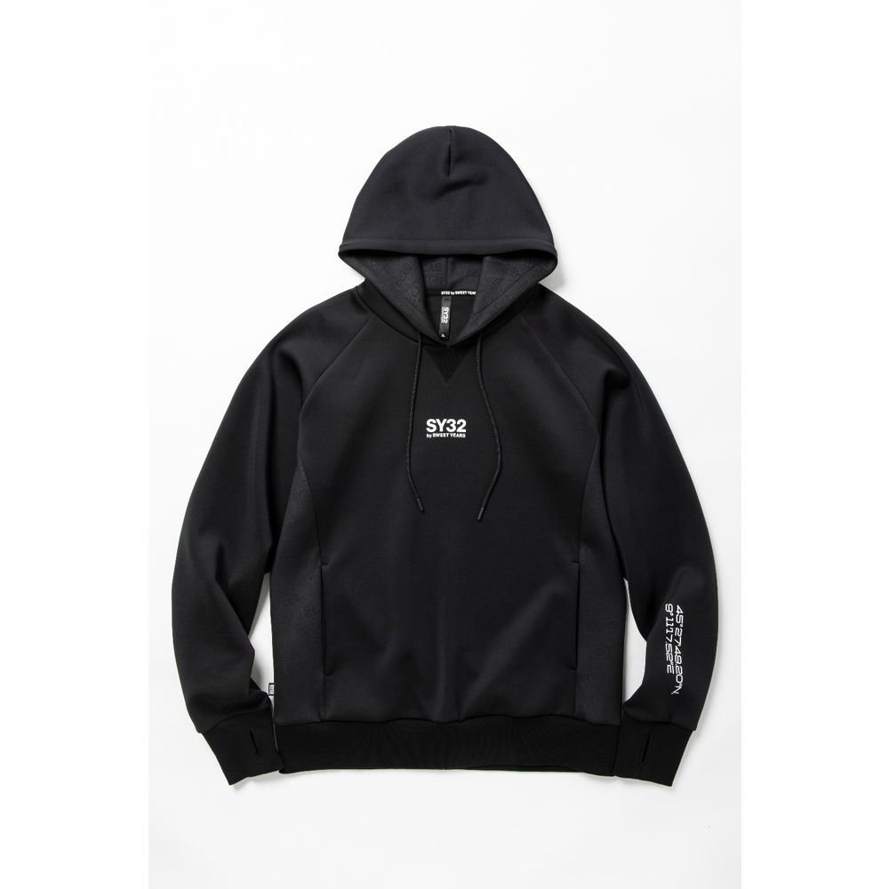 DOUBLE KNIT EMBOSS LOGO P/O HOODIE / プルオーバー フーディー / 12562