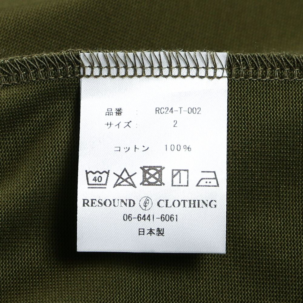 California BASIC T / クルーネック Tシャツ / RC24-T-002