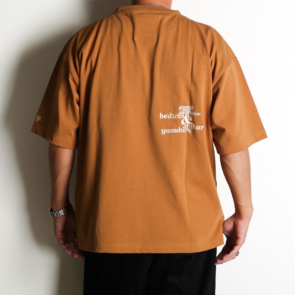 BEDWIN & THE MMY / DJ Print T-shirt / DJ プリント Tシャツ / C15TS025