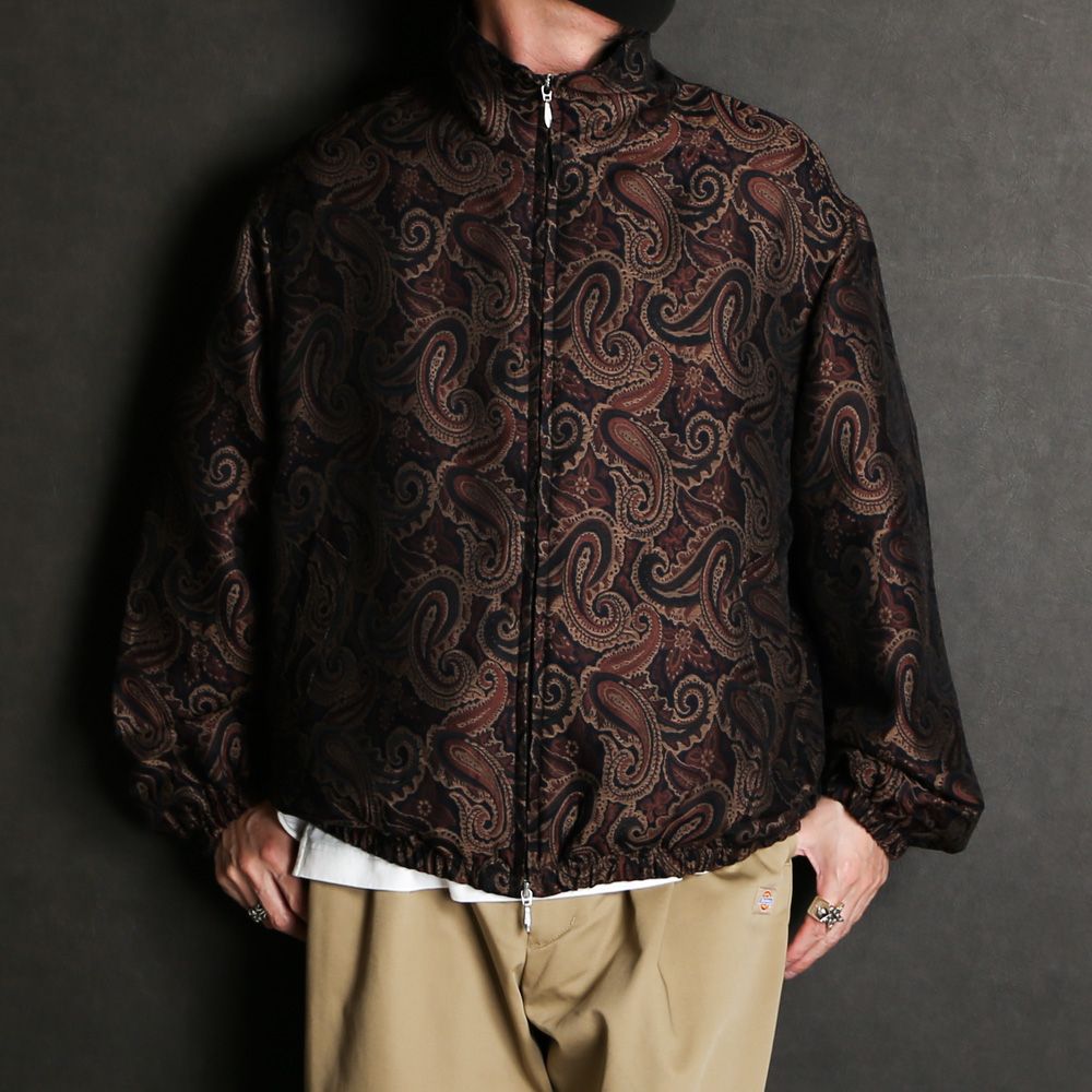 superNova. - 【ラスト1点-サイズS】 Track jacket - Paisley jacquard