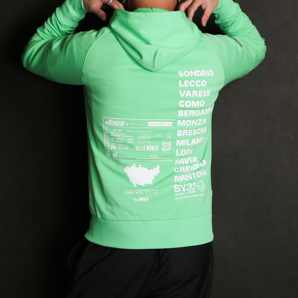 【ラスト1点-サイズM】 FLASH COLOR ZIP HOODIE / ジップアップ パーカー / 12004