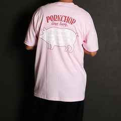 PCP BACK TEE - PINK / ショートスリーブTシャツ