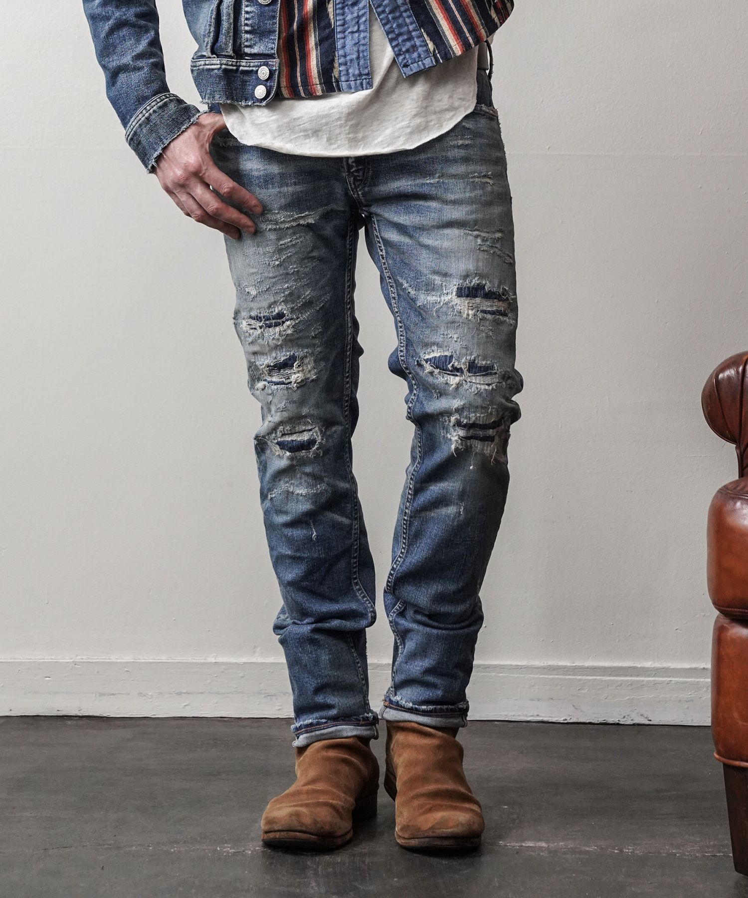 TMT ハイブリッドストレッチデニム定価¥36,300