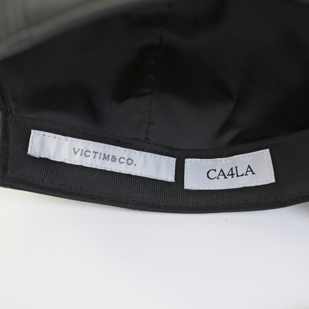 VICTIM - ×CA4LA / LEATHER B.B CAP / ベースボールキャップ