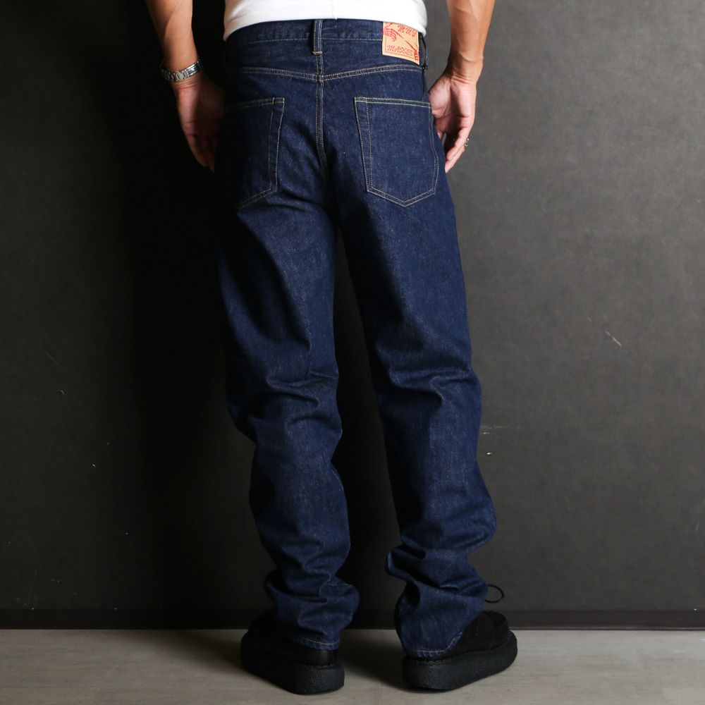 MASSES × Maison MIHARA YASUHIRO / DENIM PANTS ONE WASH MMY - INDIGO / セルヴィッヂデニム 5ポケットパンツ / C15PT036