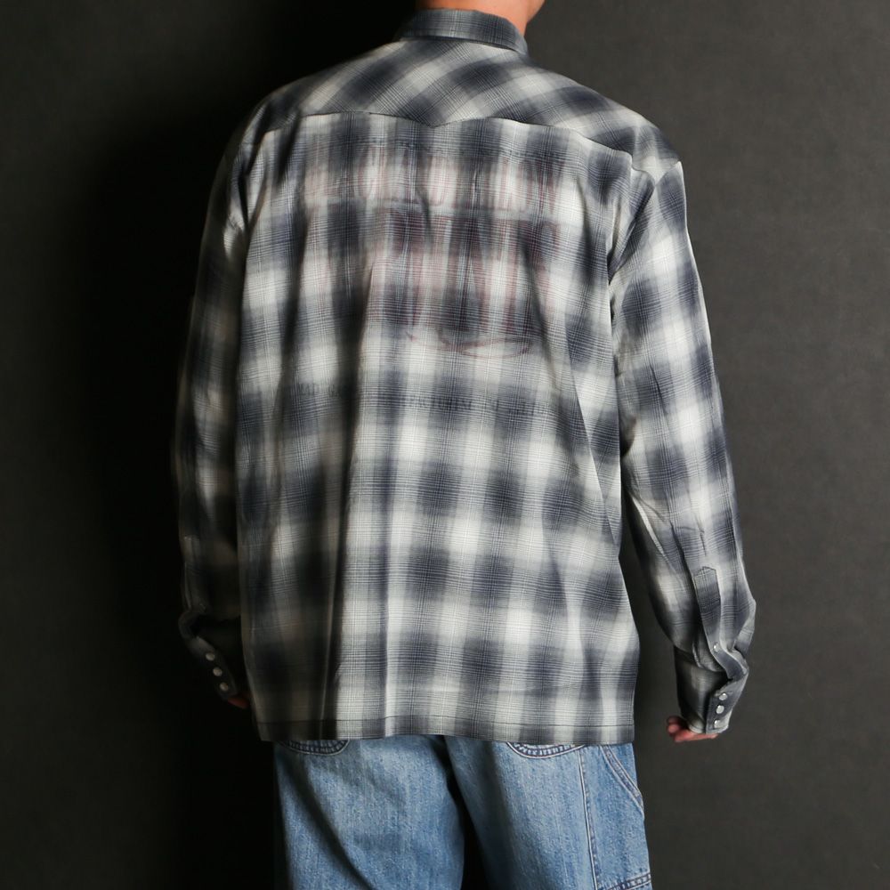 × BIG MAC / WESTERN SHIRT - BK CHECK / 2261-SH61-014