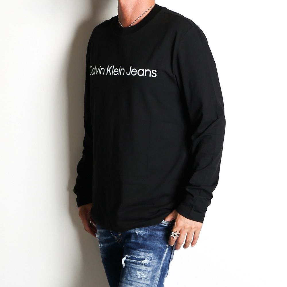 A-LS INSTIT LOGO TEE / レギュラーフィット ロングスリーブTシャツ / J324901