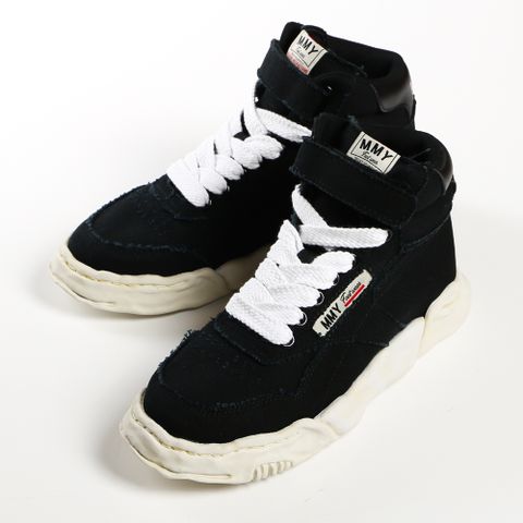 "FREDDIE HIGH" original sole washed canvas High-Top sneaker / A08FW732