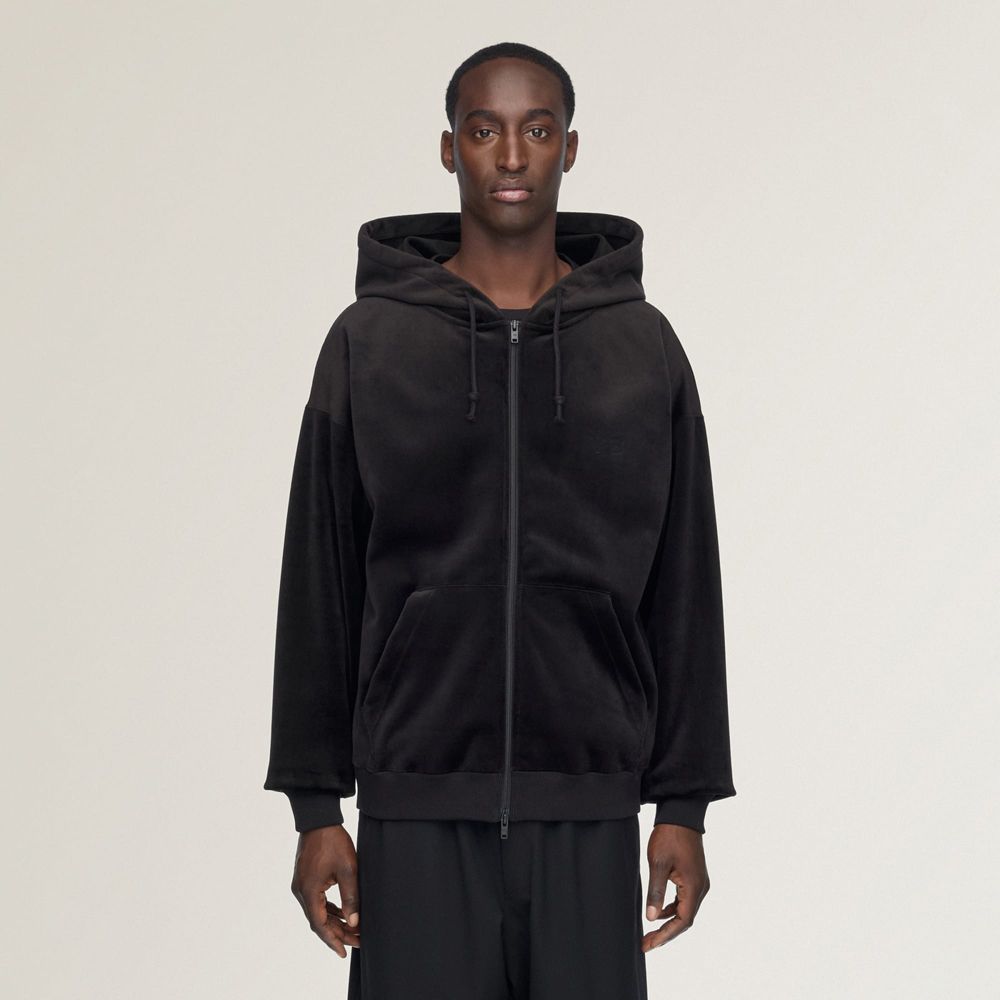 U VELVET ZIP HOODIE / ジップアップ パーカー / IA4371