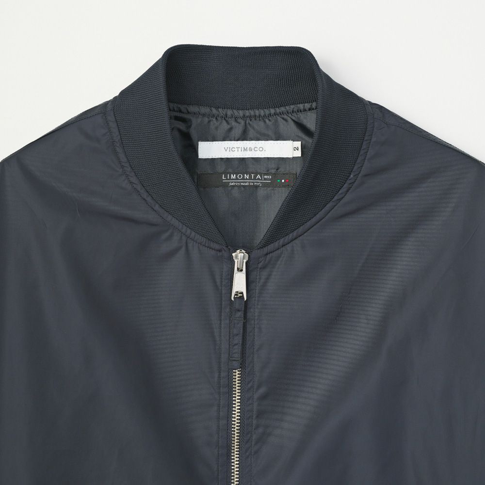 VICTIM - 【ラスト1点-サイズ2】 LIMONTA MA-1 JACKET - BLACK
