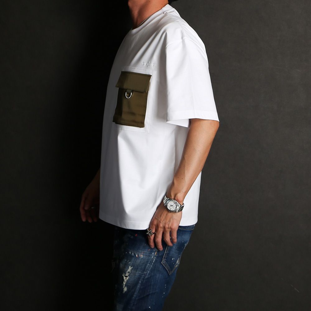 TATRAS - VENTO - ヴェント - WHITE / Tシャツ / MTLA24S8008-M | chemical conbination