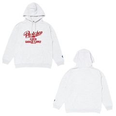 【ラスト1点-サイズXL】SCRIPT COLLEGE HOODIE - ASH / プルオーバーパーカー