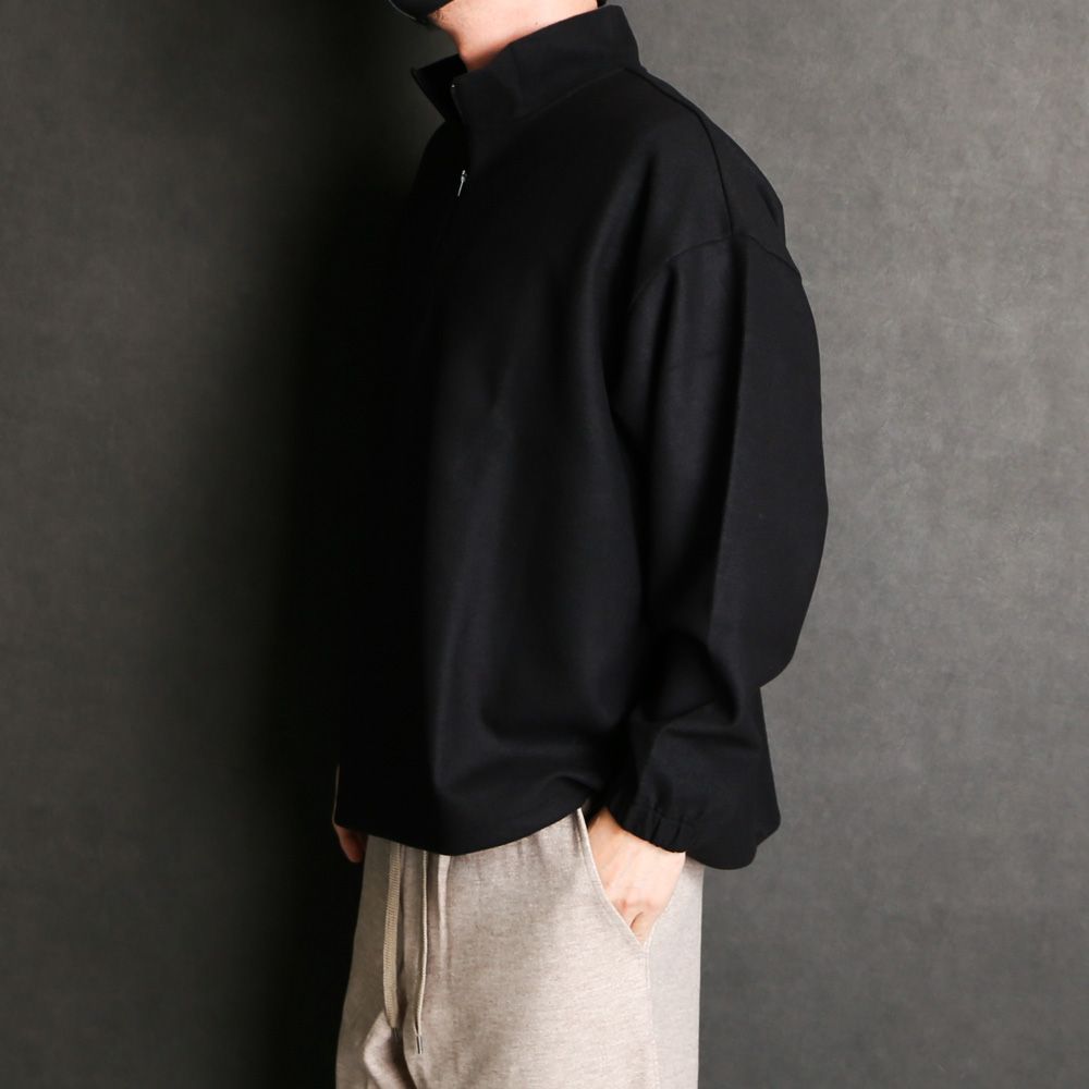 DOUBLE FACE JERSEY HALF ZIP / ハーフジップ プルオーバー / 178204