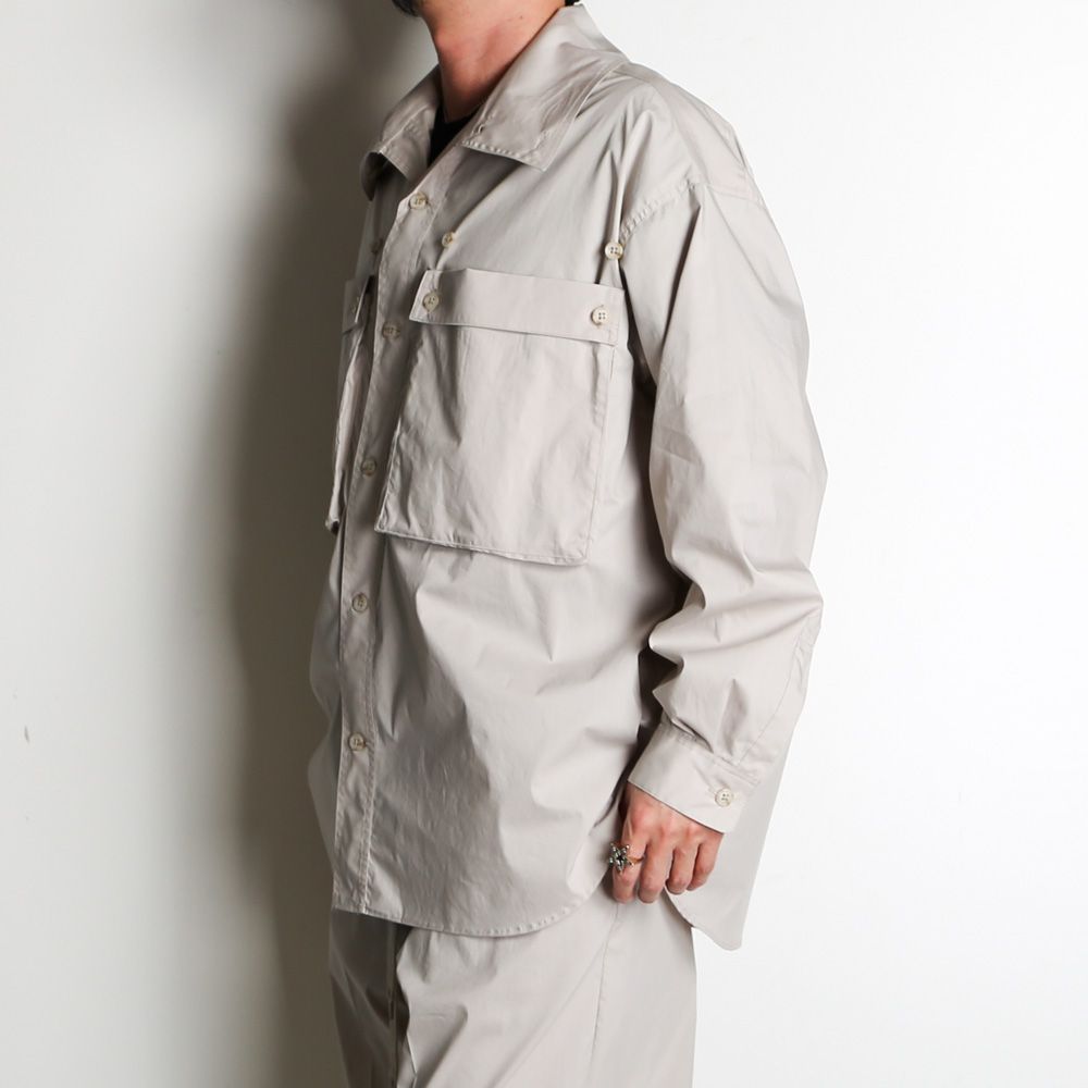 TC WEATHER BIG SH / ビックシルエットシャツ / 377104