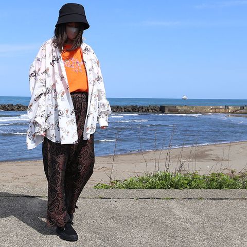 【VICTIM】【FACETASM】【superNova.】【Maison MIHARA YASUHIRO】コーディネート(女性モデル167cm)