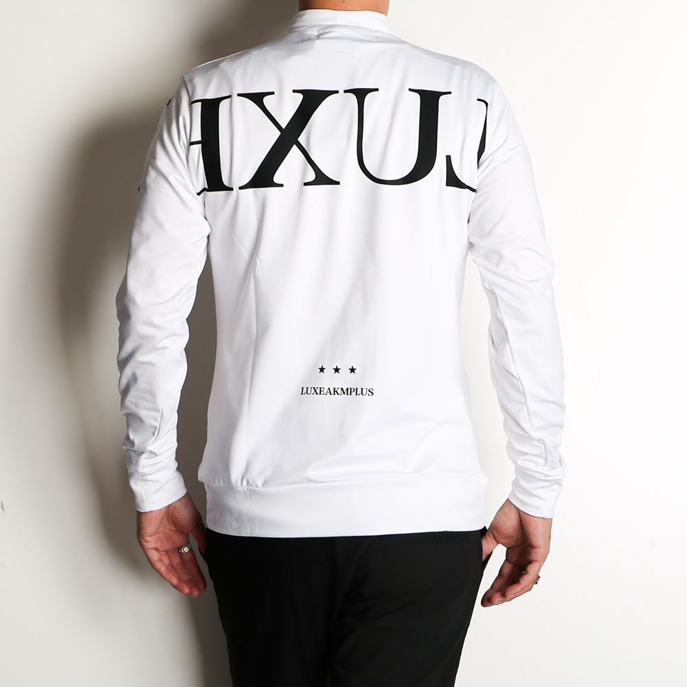 LUXE AKM PLUS - 【ラスト1点-サイズS】 BACK BIG LOGO HIGH NECK T