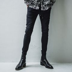 EDGE NYLON PT - BKBK / ヘビーナイロン イージパンツ / BASIC-ST-014