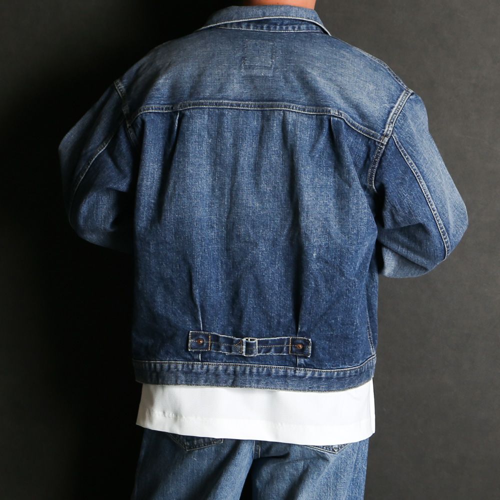 ×HAGUN / 2ND TYPE LAGE TRACKER JACKET - BLUE / デニムジャケット / VTM-25-O-108