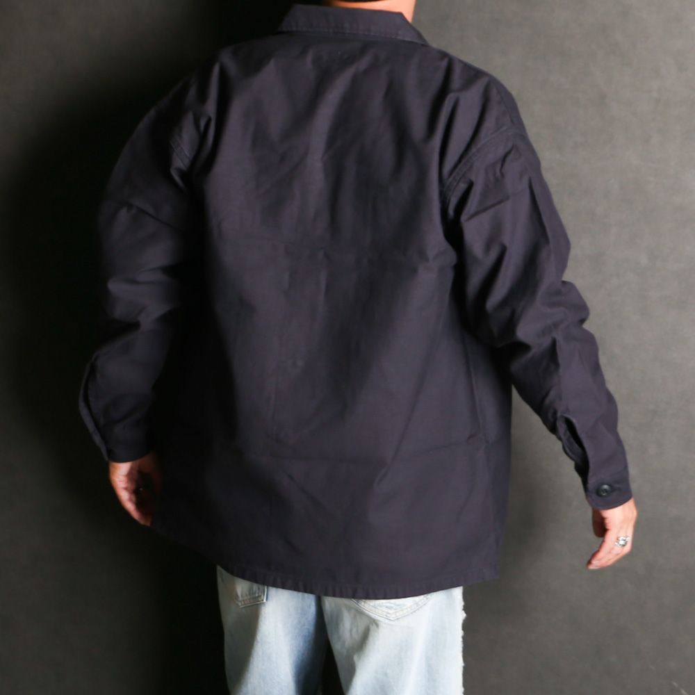 UTILITY SHIRT - Black / ミリタリーシャツ / 1242019
