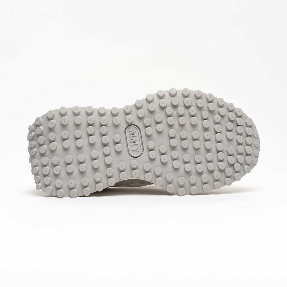 "LARRY"(ラリー) original sole Mix Material Low-top Sneaker - WHITE / A14FW703