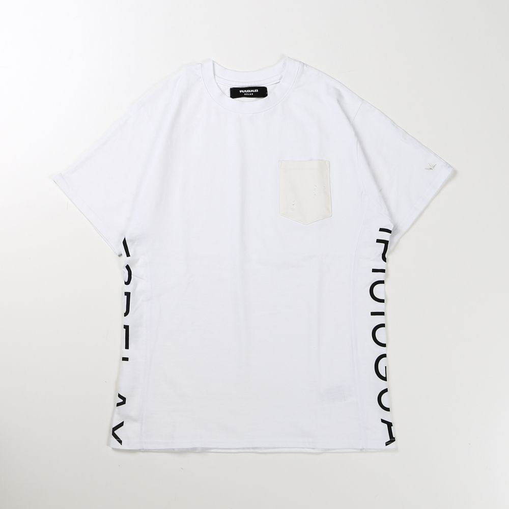SIDE LOGO POCKET T-SHIRTS /  サイドロゴポケット Tシャツ  / UST-22019