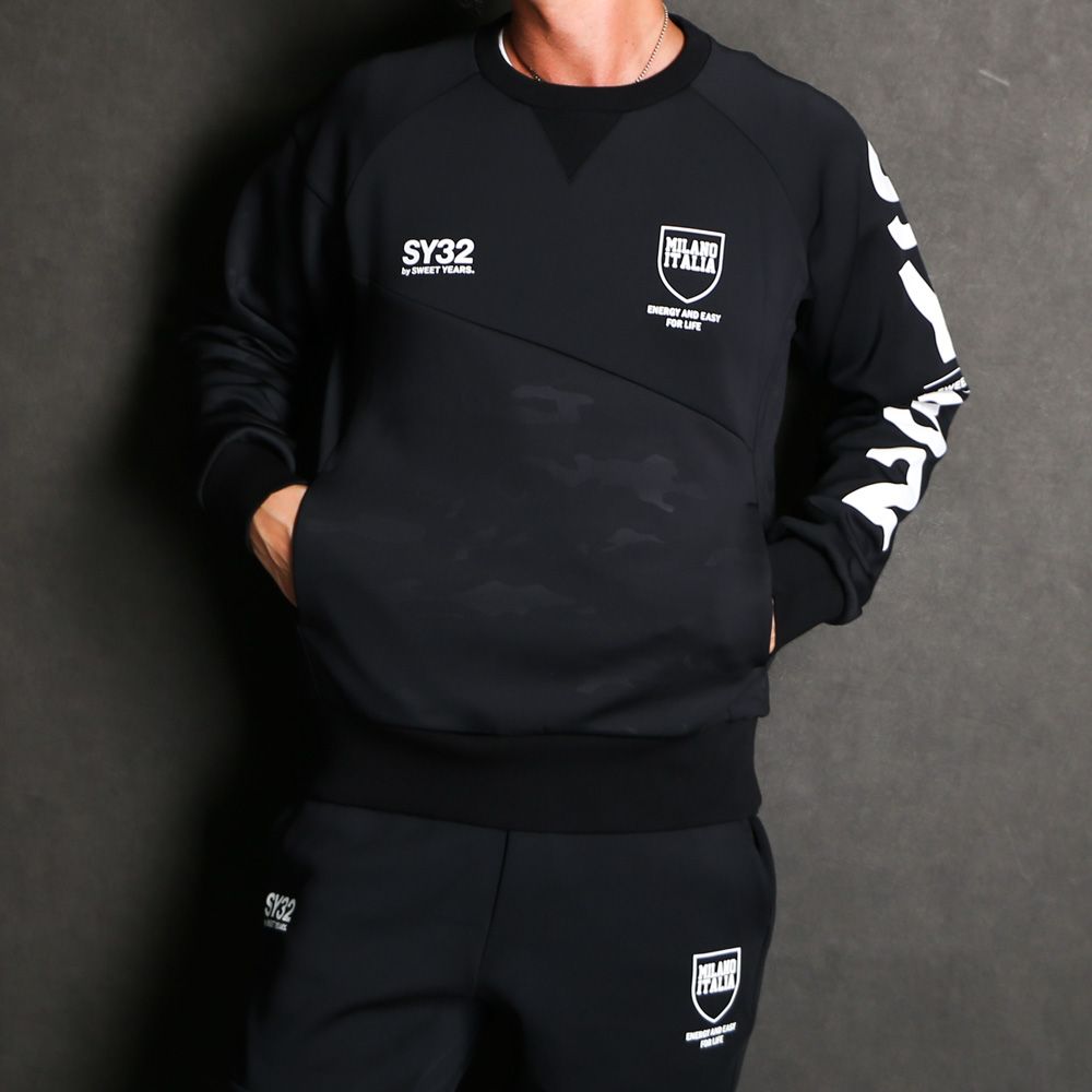 国内発送☆SY32 by SWEETYEARS クルーネック DOUBLE KNIT 楽天市場】SY32 by SWEETYEARS クルー double knit CREW 250711