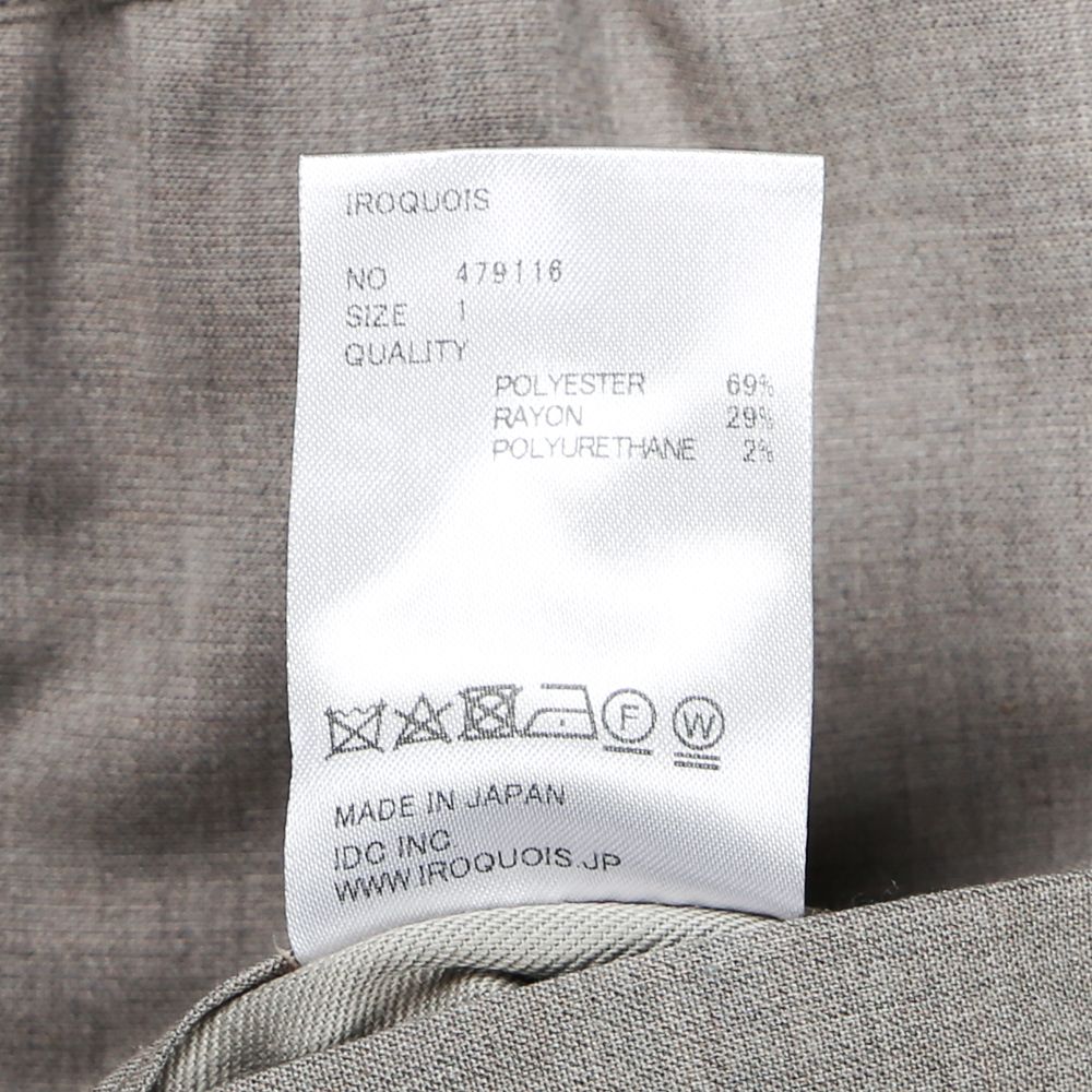 T/R SZ 2TUCK WIDE PT / 2タックワイドパンツ / 479116