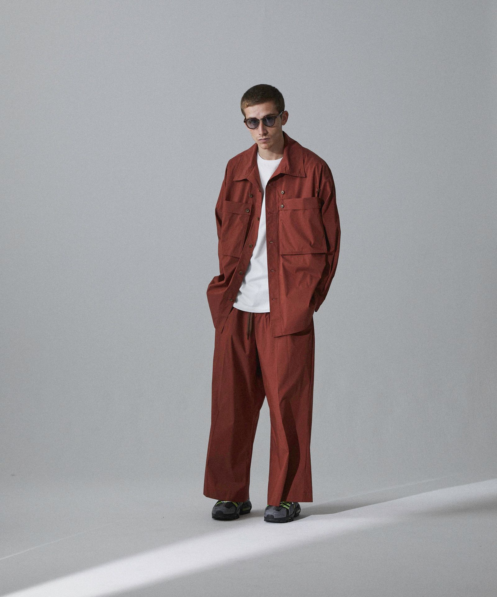 TC WEATHER BIG SH / ビックシルエットシャツ / 377104