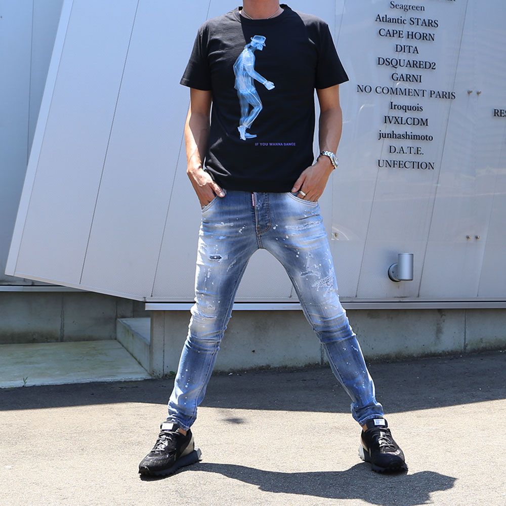 DSQUARED2 ディースクエアード SUPER TWINKY JEAN-