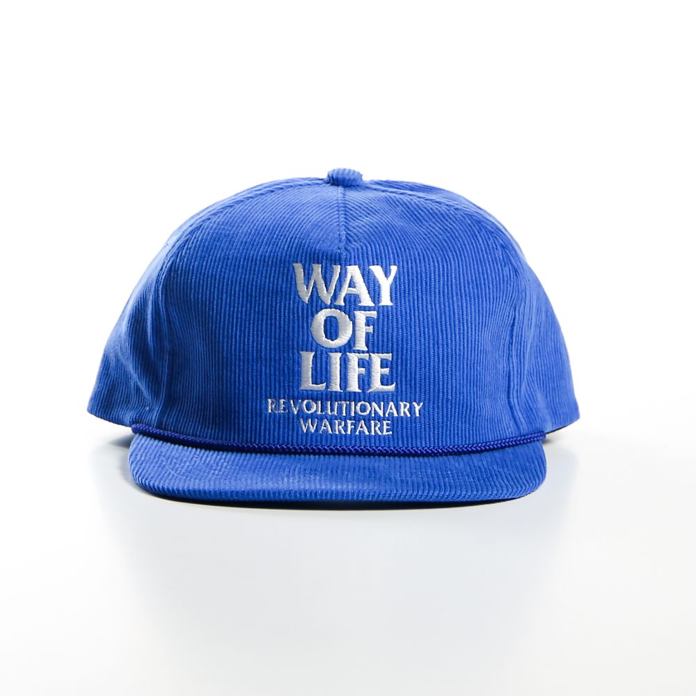RATS - CORDUROY CAP “WAY OF LIFE” / コーデュロイキャップ / 20'RA 